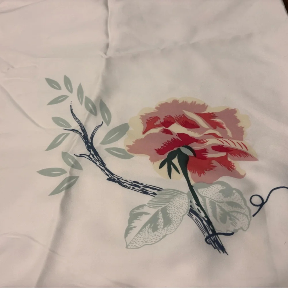 IKEA JATTELILJA FLORAL STANDARD PILLOWCASE PAIR LYCELL SOFT AS SILK NEW